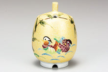 画像をギャラリービューアに読み込む, 【生産終了】3号豆香炉 おしどり/古田弘毅