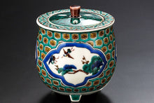 画像をギャラリービューアに読み込む, 3.2号香炉・亀甲小紋松竹梅/中村重人