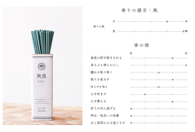 画像をギャラリービューアに読み込む, スティック香 爽風