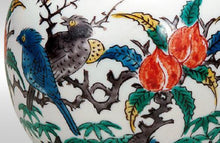 画像をギャラリービューアに読み込む, 3.5号香炉 古九谷花鳥