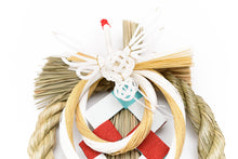 画像をギャラリービューアに読み込む, 【生産終了】しめ飾り 鶴