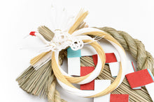 画像をギャラリービューアに読み込む, 【生産終了】しめ飾り 鶴