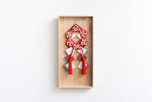 画像をギャラリービューアに読み込む, 床飾り 六葉結び