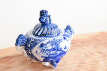 画像をギャラリービューアに読み込む, 4.5号香炉 染付山水