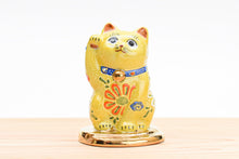 画像をギャラリービューアに読み込む, 3.2号小判乗り招き猫 黄盛