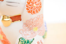 画像をギャラリービューアに読み込む, 【生産中止】4号両手招き猫 花づくし