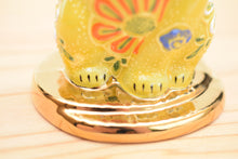 画像をギャラリービューアに読み込む, 3.2号小判乗り招き猫 黄盛