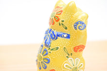 画像をギャラリービューアに読み込む, 3.2号小判乗り招き猫 黄盛