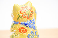 画像をギャラリービューアに読み込む, 3.2号小判乗り招き猫 黄盛