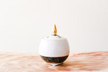 画像をギャラリービューアに読み込む, 2.8号豆香炉 白七宝