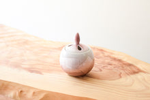 画像をギャラリービューアに読み込む, 【生産終了】2.8号豆香炉 銀彩ピンク