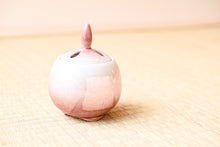 画像をギャラリービューアに読み込む, 【生産終了】2.8号豆香炉 銀彩ピンク